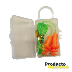 PROTECTOR SILICONADO NARANJA CUERDA VERDE